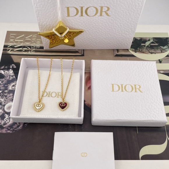 ネックレス D ハート×パールネックレス — 25年七夕限定、レッド/ホワイト、ゼリーのような質感、全シリーズ展開 ネックレス D ハート×パールネックレス — 25年七夕限定、レッド/ホワイト、ゼリーのような質感、全シリーズ展開