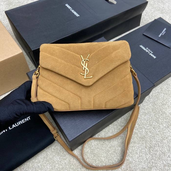 SAINT LAURENT 467072 マット ゴールド、イエロー、マット ハンドバッグ クラシック 20x14cm サイズ:20x14cm SAINT LAURENT 467072 マット ゴールド、イエロー、マット ハンドバッグ クラシック 20x14cm サイズ:20x14cm