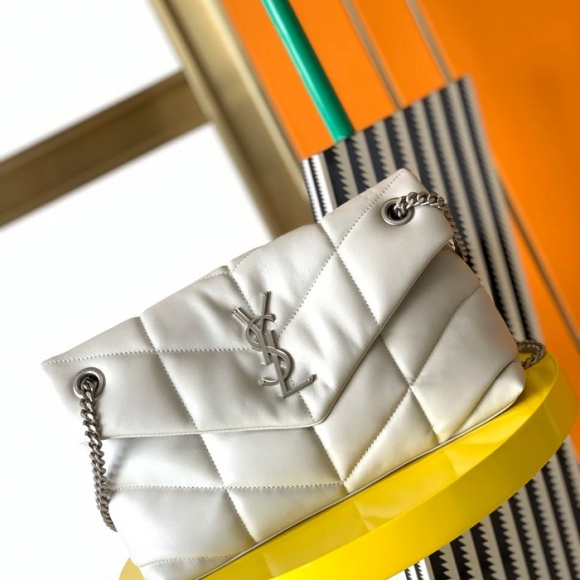 SAINT LAURENT 577476 ラムレザー、カーフレザー 斜め掛けバッグ チェーン、クラシック 29x17x11cm サイズ:29x17x11cm SAINT LAURENT 577476 ラムレザー、カーフレザー 斜め掛けバッグ チェーン、クラシック 29x17x11cm サイズ:29x17x11cm