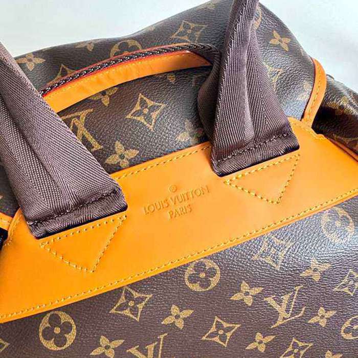 Louis Vuitton モンソリー カルゴ リュック モノグラム ブラウン M14015 サイズ:40x34x17cm