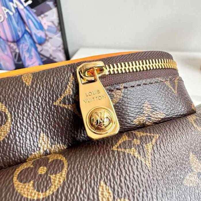 Louis Vuitton モンソリー カルゴ リュック モノグラム ブラウン M14015 サイズ:40x34x17cm
