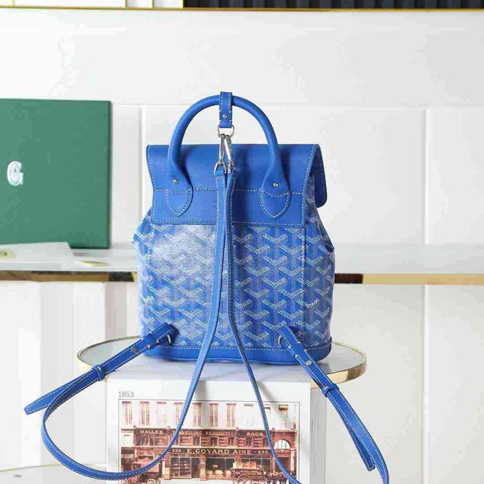 Goyard ゴヤール アリン ミニリュック クラシックモノグラム スカイブルー 020194 サイズ:20x19cm