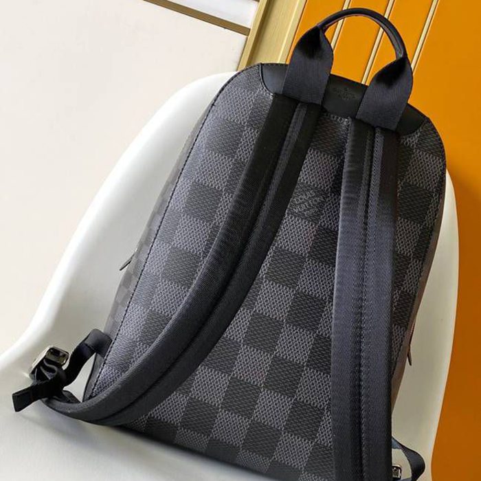 Louis Vuitton カンパス リュック チェック ブラウン N50009 サイズ:39x30x13cm