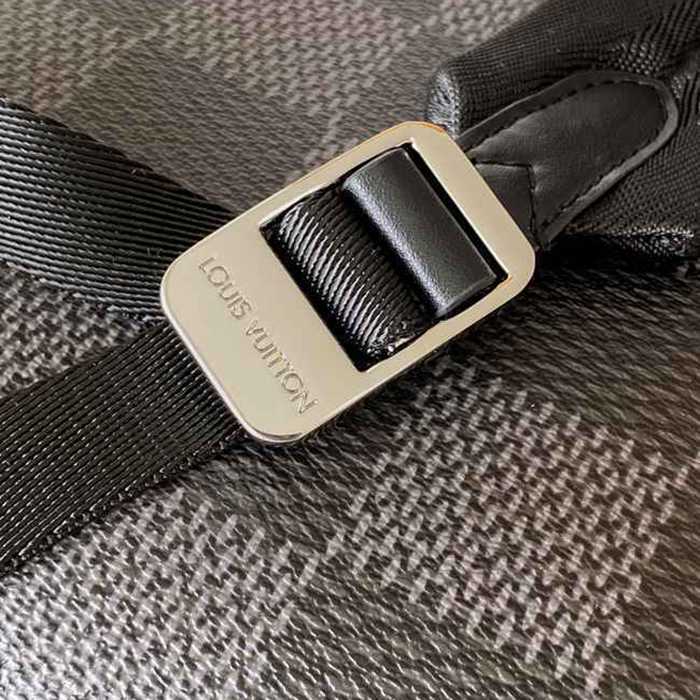 Louis Vuitton カンパス リュック チェック ブラウン N50009 サイズ:39x30x13cm
