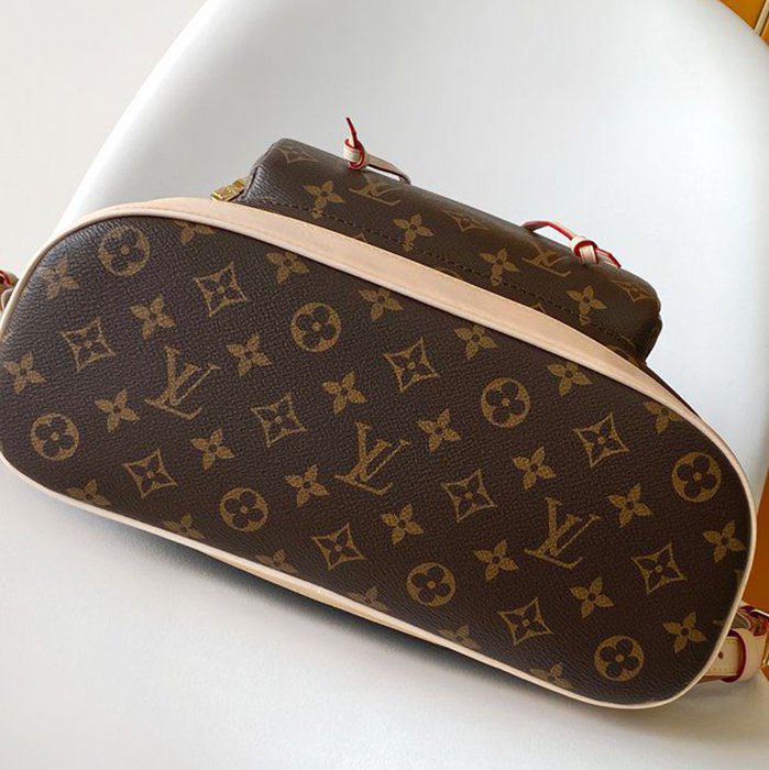 Louis Vuitton モンソリーPM リュック モノグラム ブラウン M11197 サイズ:38x35x21cm