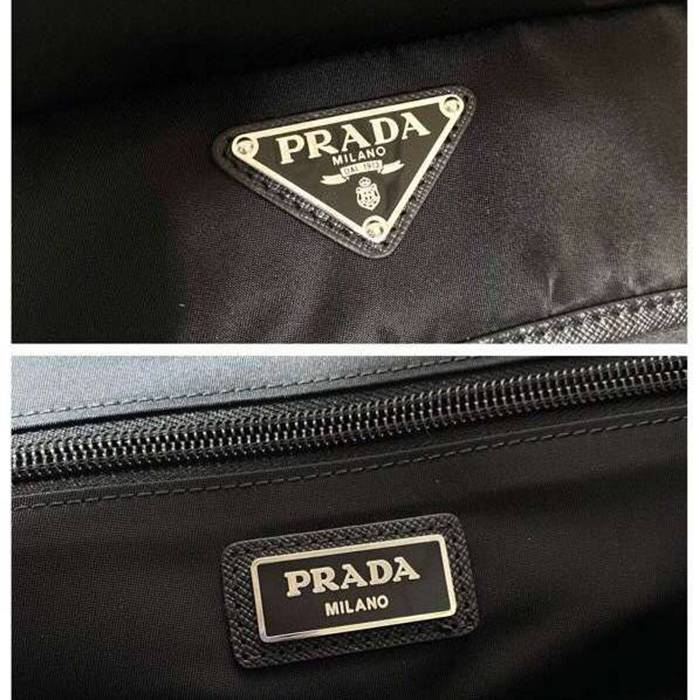 Prada 登山 リュック ナイロン ブラック 2VZ090 サイズ:57x32x19cm