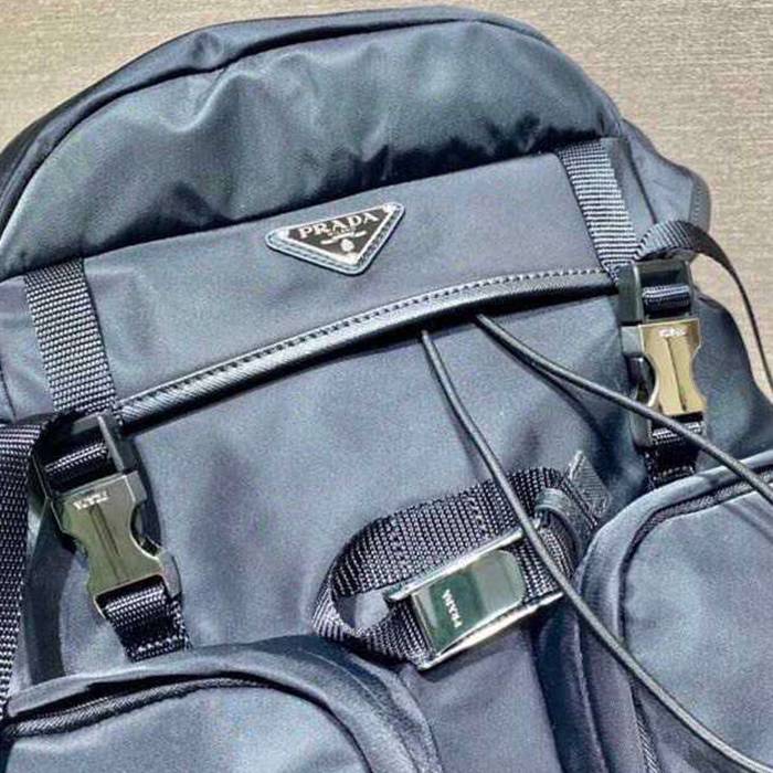 Prada 登山 リュック ナイロン ブラック 2VZ019 サイズ:52x32x19cm