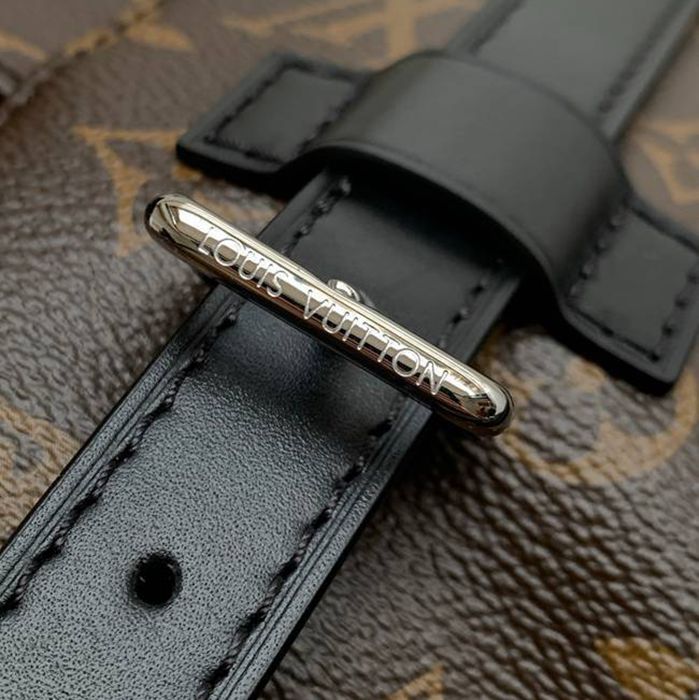 Louis Vuitton クリストファー ミディアムリュック モノグラム ブラック M43735 サイズ:44x38x12.5cm