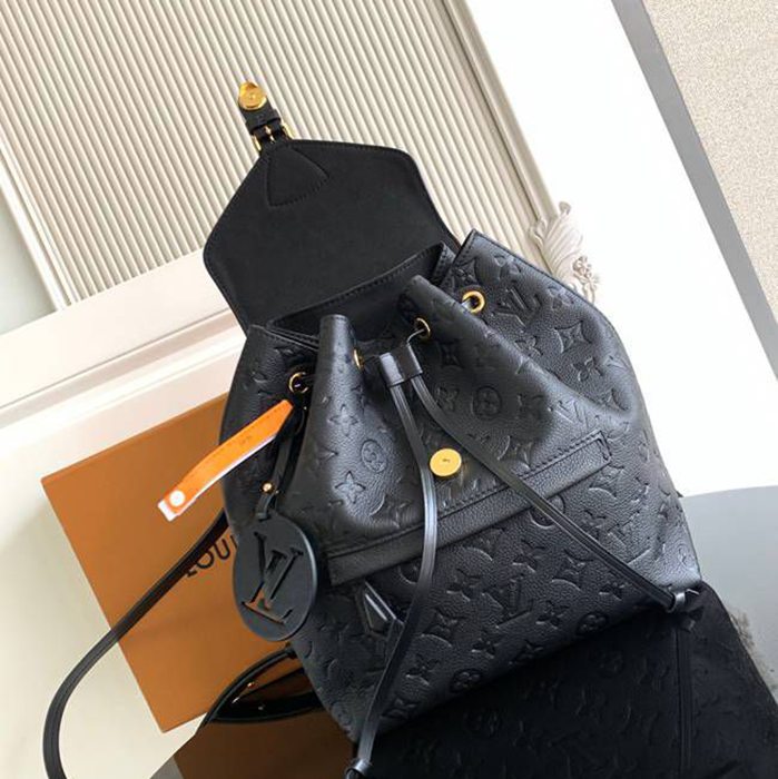 Louis Vuitton リュック オールレザー ブラック M45205 サイズ:33x27.5x14cm