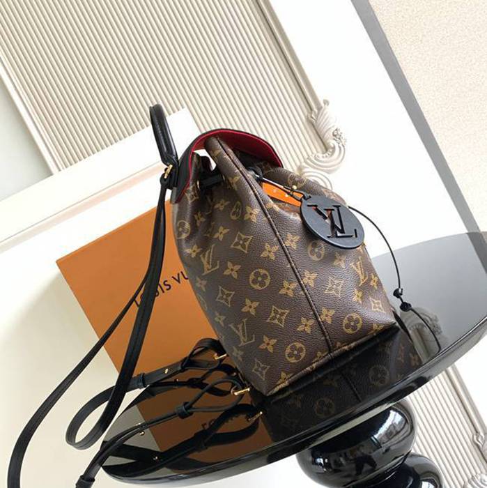 Louis Vuitton リュック オールレザー ブラック M45515 サイズ:33x27.5x14cm