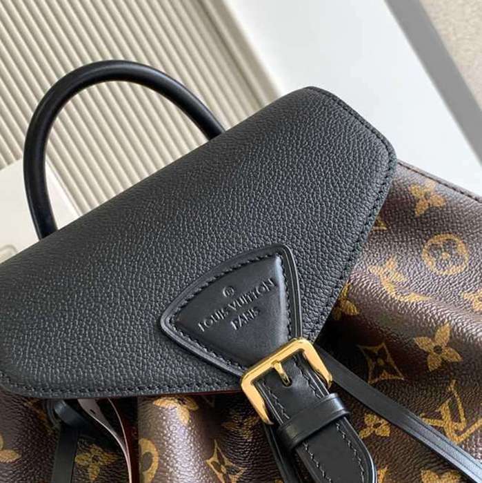Louis Vuitton リュック オールレザー ブラック M45515 サイズ:33x27.5x14cm