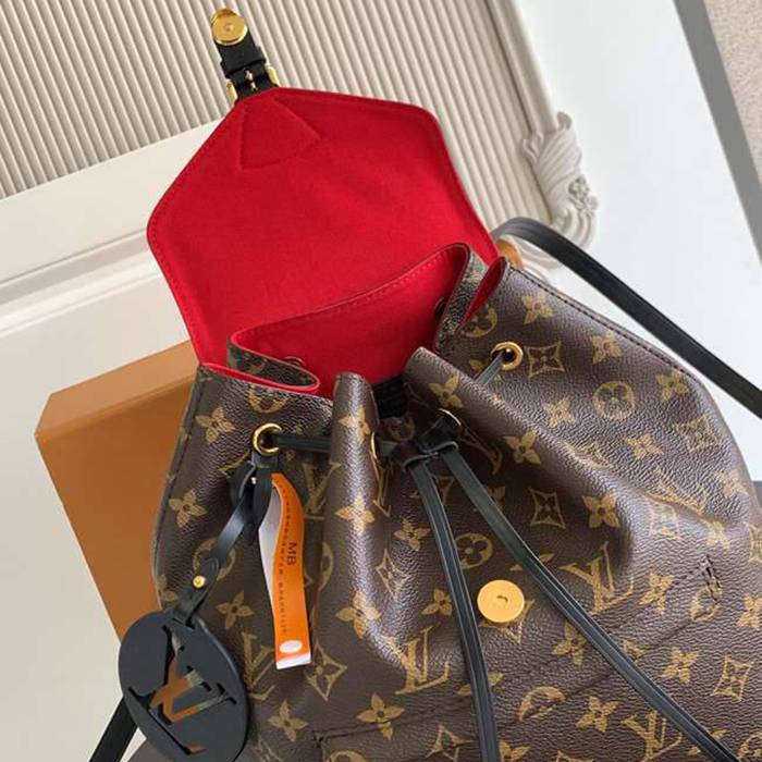 Louis Vuitton リュック オールレザー ブラック M45515 サイズ:33x27.5x14cm
