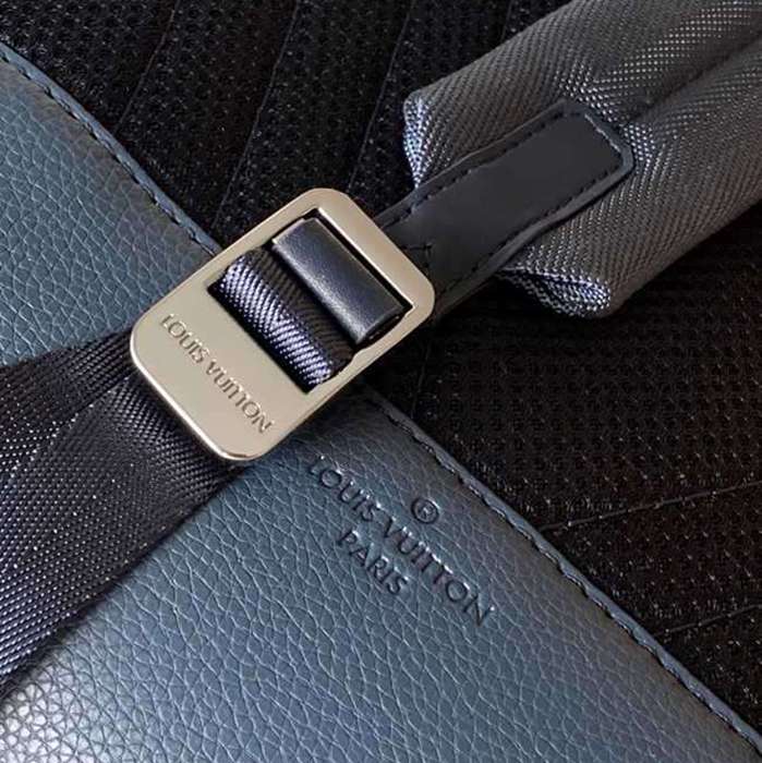 Louis Vuitton アエログラム リュック オールレザー ブラック M57079 サイズ:43x30x14cm