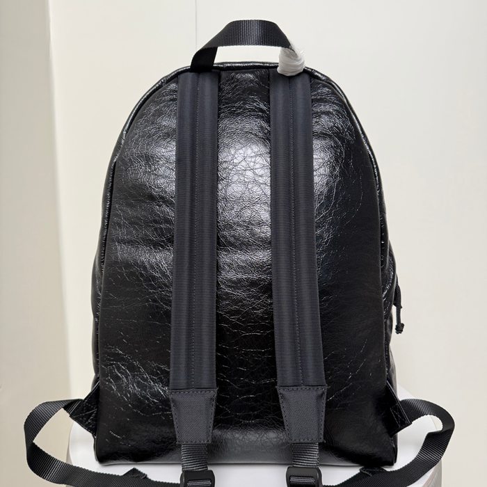 Balenciaga ランボルギーニ コラボ リュック オールレザー ブラック 188015 サイズ:47x35x18cm