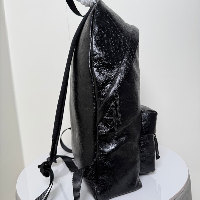 Balenciaga ランボルギーニ コラボ リュック オールレザー ブラック 188015 サイズ:47x35x18cm