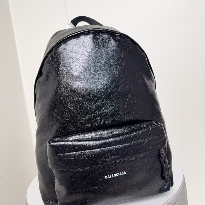 Balenciaga エクスプローラー リュック オールレザー ブラック 188011 サイズ:47x35x20cm