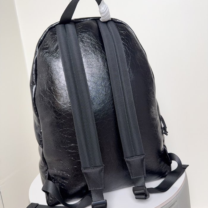 Balenciaga エクスプローラー リュック オールレザー ブラック 188011 サイズ:47x35x20cm