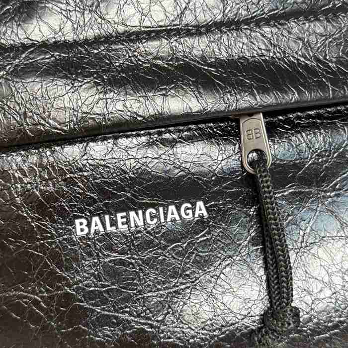 Balenciaga エクスプローラー リュック オールレザー ブラック 188011 サイズ:47x35x20cm