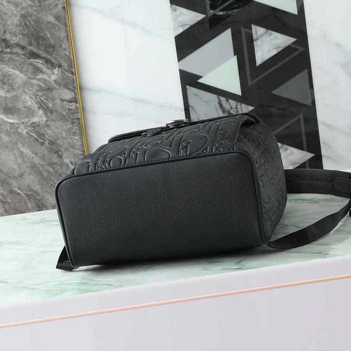 Dior ディオールデイリー フラップ リュック オールレザー ブラック 1ESBA231LLG サイズ:41.5x30.5x15.5cm