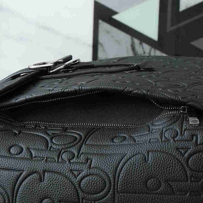 Dior ディオールデイリー フラップ リュック オールレザー ブラック 1ESBA231LLG サイズ:41.5x30.5x15.5cm