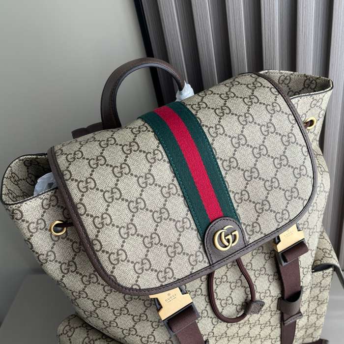 Gucci オフィディア リュック GGスプリーム コーヒーブラウン 839110 サイズ:46x35x12cm