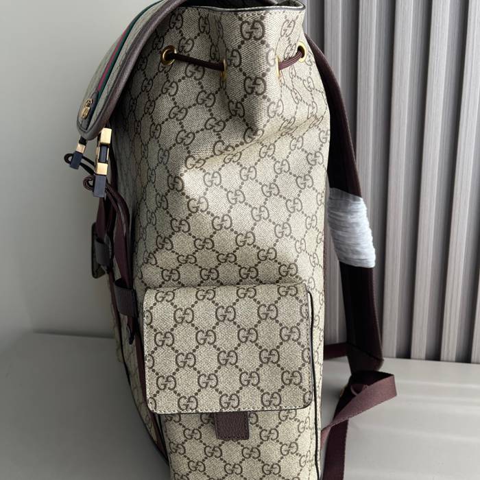 Gucci オフィディア リュック GGスプリーム コーヒーブラウン 839110 サイズ:46x35x12cm