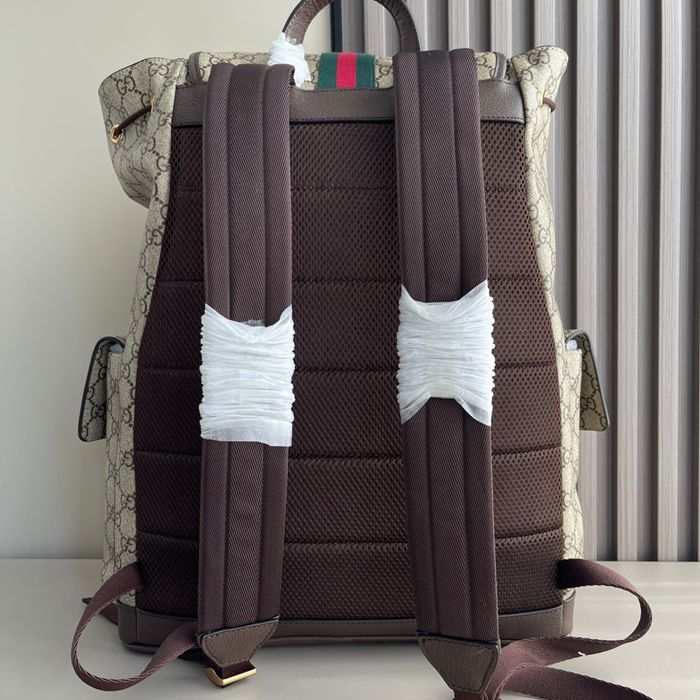 Gucci オフィディア リュック GGスプリーム コーヒーブラウン 839110 サイズ:46x35x12cm
