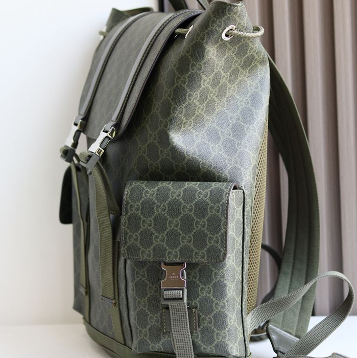 Gucci GG リュック GGスプリーム ブラック 792080 サイズ:46x35x12cm