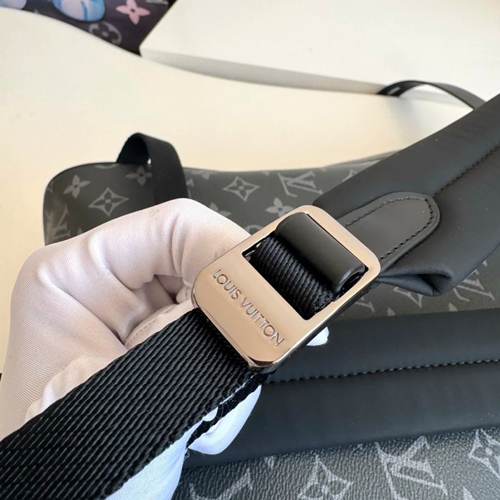 Louis Vuitton スチーマー リュック オールレザー ブラック M44052 サイズ:45x32x16cm