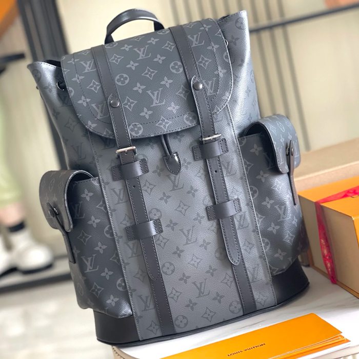Louis Vuitton 意大利A级皮料 ショルダーバッグ オールレザー ブラック M46331 サイズ:39x32x12cm
