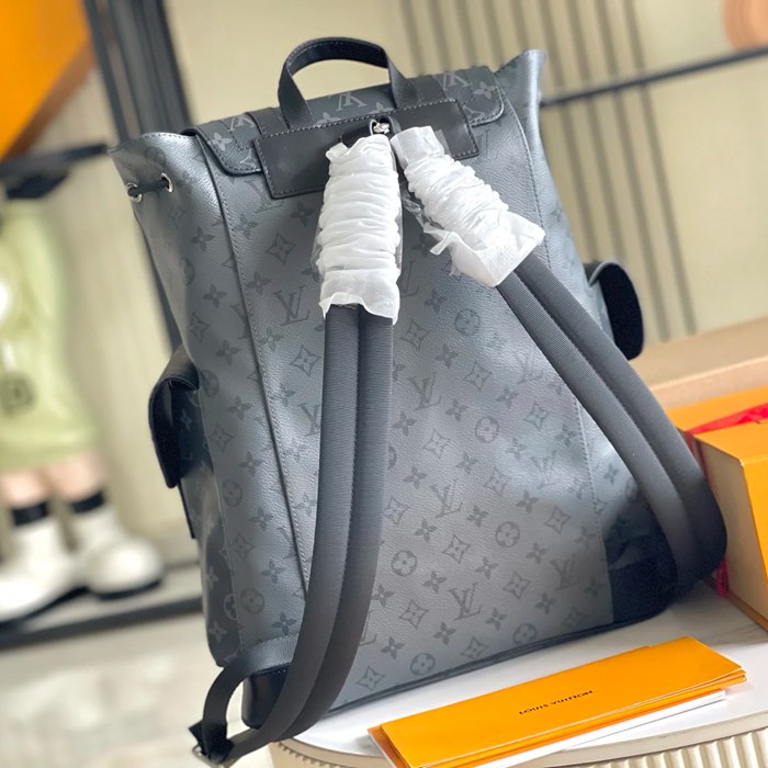 Louis Vuitton 意大利A级皮料 ショルダーバッグ オールレザー ブラック M46331 サイズ:39x32x12cm