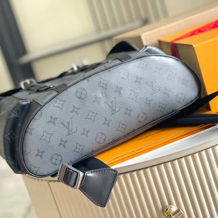 Louis Vuitton 意大利A级皮料 ショルダーバッグ オールレザー ブラック M46331 サイズ:39x32x12cm