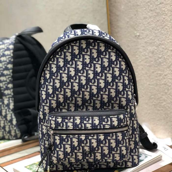 Dior オブリーク リュック オブリーク ブルー 212 サイズ:36x29x14cm
