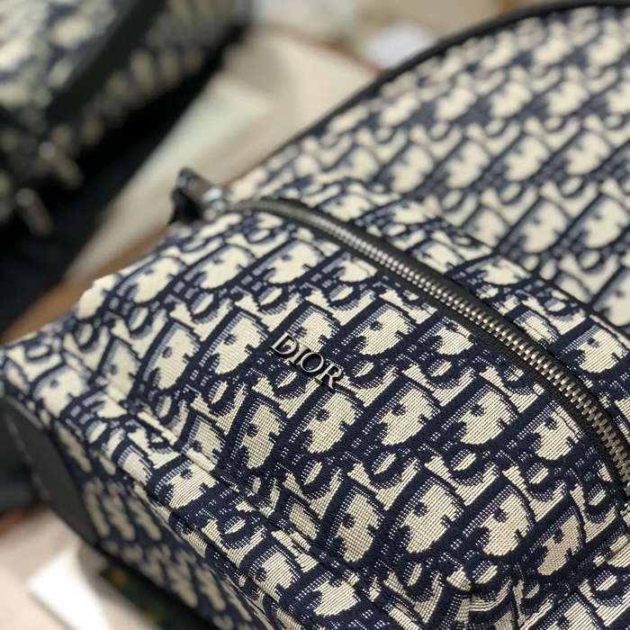 Dior オブリーク リュック オブリーク ブルー 212 サイズ:36x29x14cm
