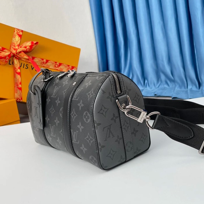 Louis Vuitton 图案 トラベルバッグ モノグラム ブラック M45936 サイズ:27x17x13cm