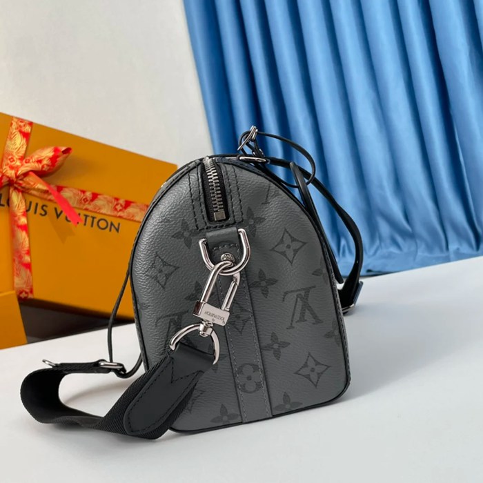 Louis Vuitton 图案 トラベルバッグ モノグラム ブラック M45936 サイズ:27x17x13cm