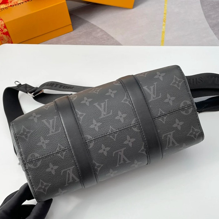 Louis Vuitton 图案 トラベルバッグ モノグラム ブラック M45936 サイズ:27x17x13cm