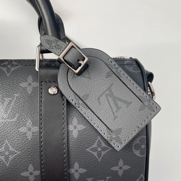 Louis Vuitton 图案 トラベルバッグ モノグラム ブラック M46271 サイズ:25x15x11cm