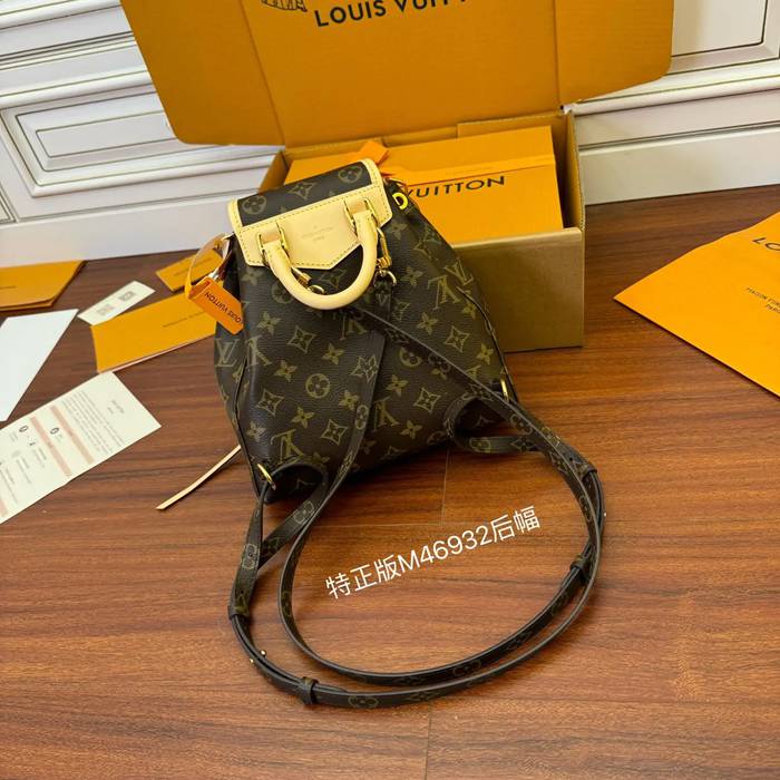Louis Vuitton 进口菱形面料 ハンドバッグ 菱形纹 ブラック M46932 サイズ:23x21x10cm