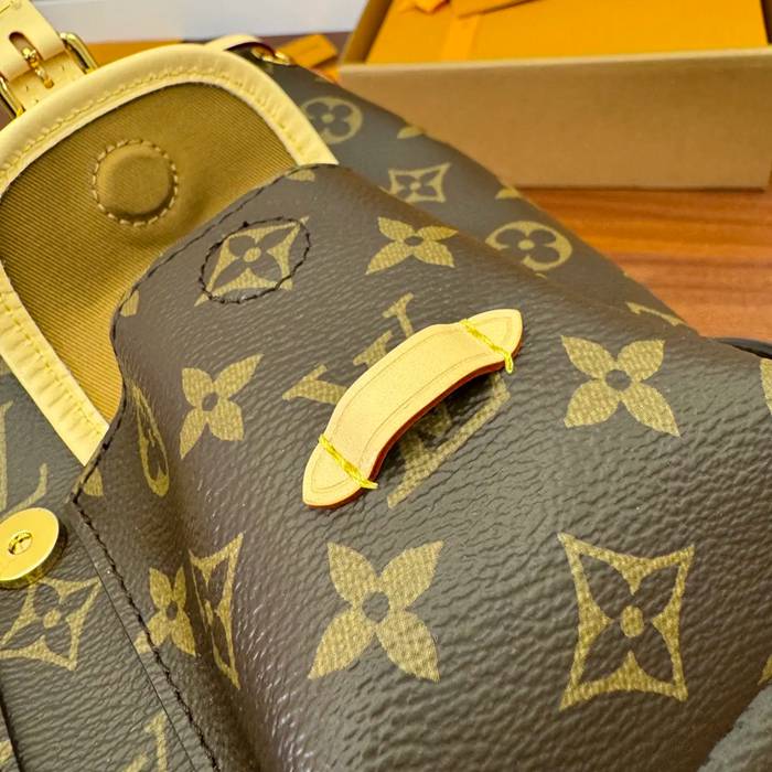 Louis Vuitton 进口菱形面料 ハンドバッグ 菱形纹 ブラック M46932 サイズ:23x21x10cm