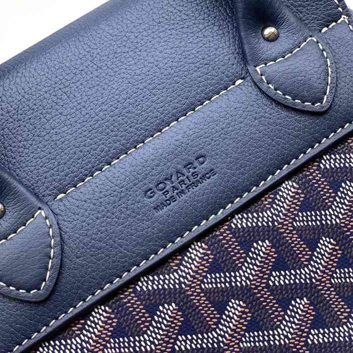 Goyard アルピン ミニリュック ボタンタイプ ブルー MAE8400 サイズ:23x19x9.5cm