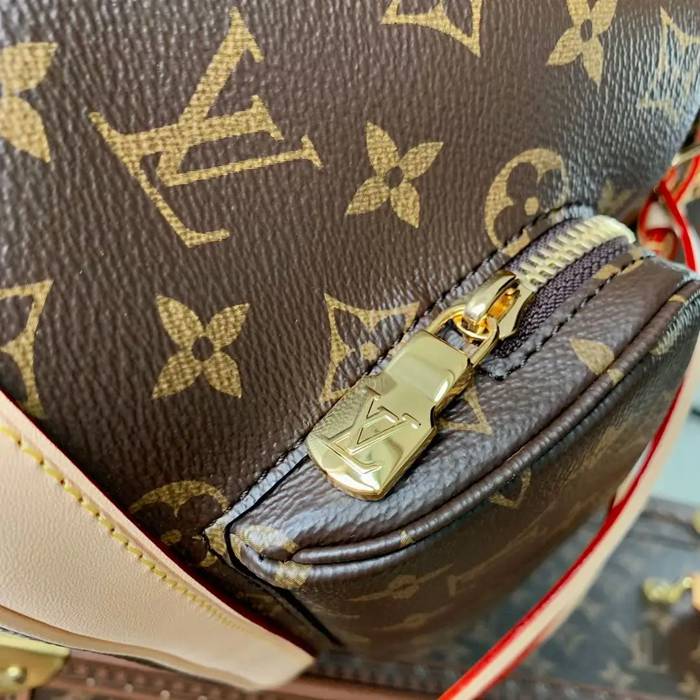 Louis Vuitton モンソリー ミニリュック モノグラム ブラウン M11198 サイズ:30x28x18cm