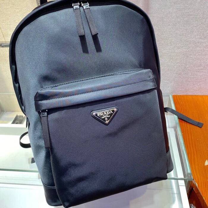 Prada リュック サフィアーノレザー ブラック 0382 サイズ:39x29x16cm