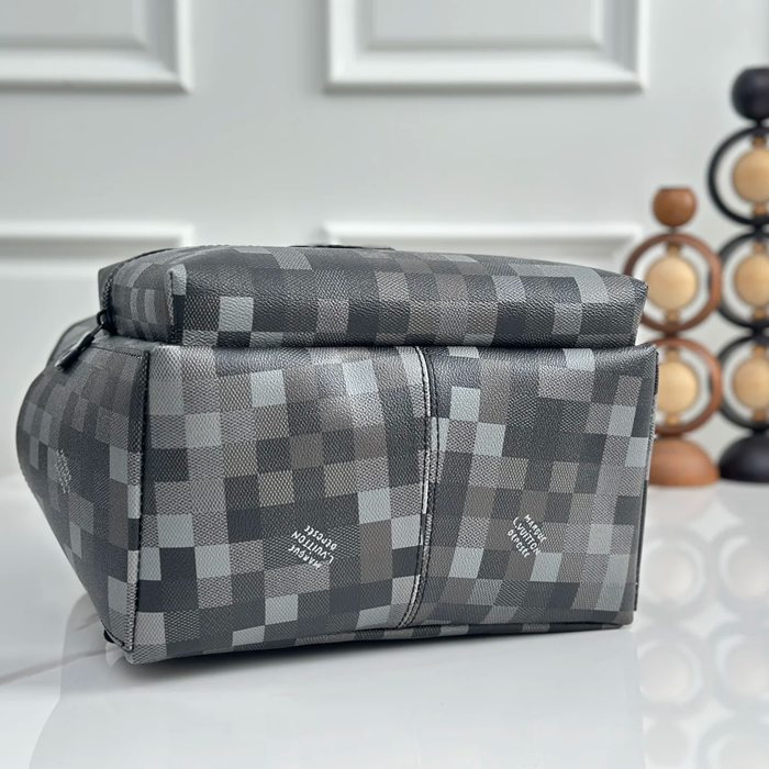 Louis Vuitton ディスカバリー リュック チェック グレー M28789 サイズ:42x31x17cm