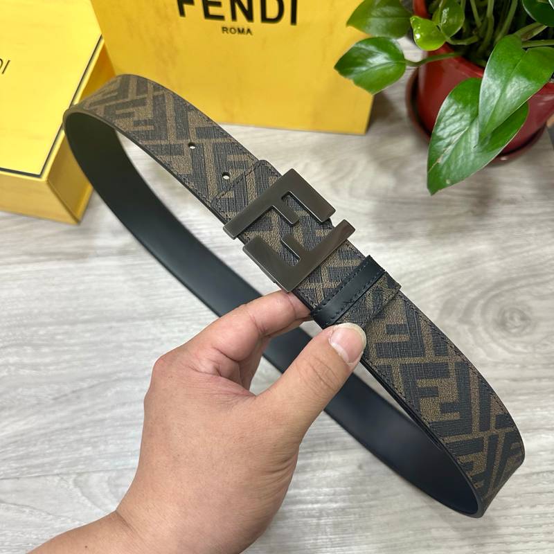 フェンディ メンズ ベルト 両面用 4.0cm