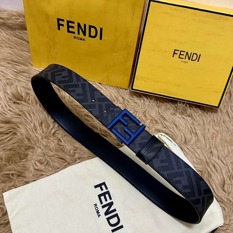 フェンディ メンズ ベルト 両面用 4.0cm