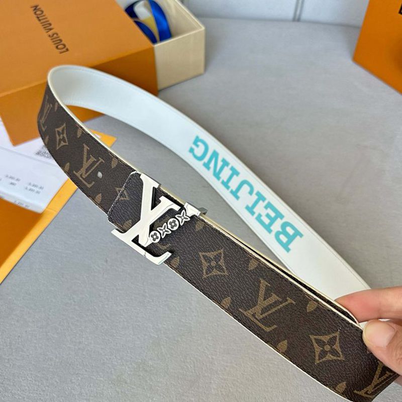 LV メンズ ベルト 両面用 40mm