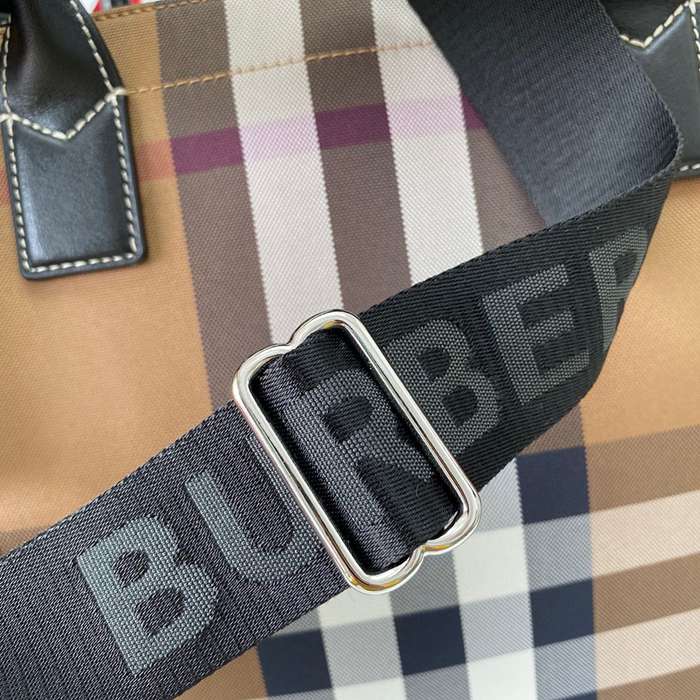 BURBERRY チェックトラベルバッグ サイズ:45x34x19cm