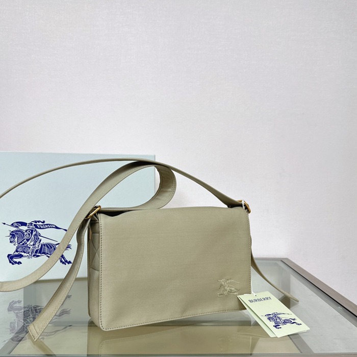 BURBERRY コットンブレンド斜め掛け トレンチ サイズ:25x16cm