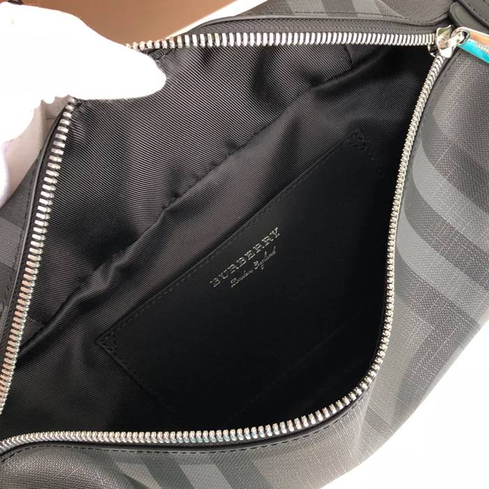 BURBERRY 5211 ロンドンチェックウエストバッグ サイズ:31x16x7.5cm